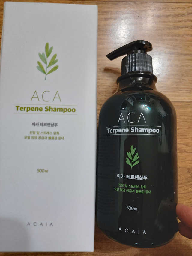 아카이아 아카 테르펜샴푸 500ml 리뷰 사진