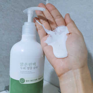 스와니코코 맑은편백 두피 영양 샴푸 — 3점을 준 리뷰어가 2020년 9월 올린 사용 사진