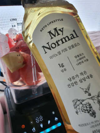 마이노멀 키토 알룰로스 2개 — 5점을 준 리뷰어가 2020년 5월 올린 사용 사진