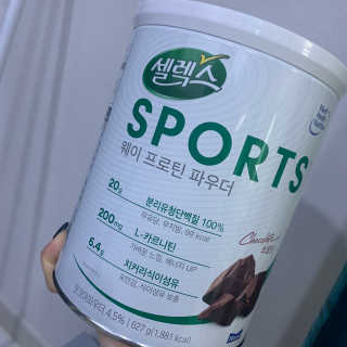 셀렉스스포츠 셀렉스 스포츠 웨이 프로틴 파우더 2종 스틱형 — 4점을 준 리뷰어가 2020년 8월 올린 사용 사진