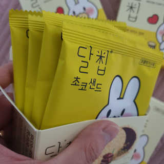 네이처오다 달칩 초코샌드 — 4.5점을 준 리뷰어가 2020년 7월 올린 사용 사진