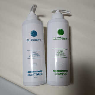 일리세이 허니 샴푸 500ml + 허니 바디워시 500ml 세트 — 5점을 준 리뷰어가 2020년 4월 올린 사용 사진