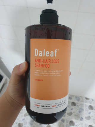 달리프 진저 베러 퍼퓸 탈모 완화 샴푸 1000ml 향 3종 — 5점을 준 리뷰어가 2020년 5월 올린 사용 사진