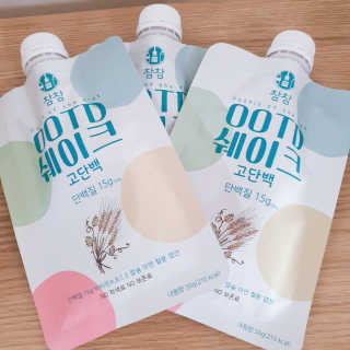 [꾸콤] 참참 OOTD쉐이크 고단백 일주일세트 50g x 5 — 5점을 준 리뷰어가 2020년 10월 올린 사용 사진