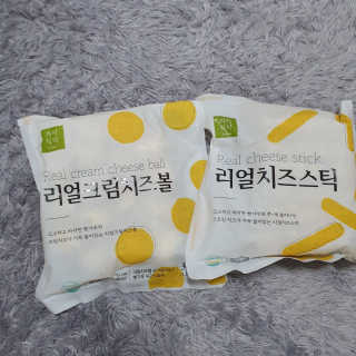 가치식탁 리얼치즈스틱, 리얼크림치즈볼 — 5점을 준 리뷰어가 2020년 10월 올린 사용 사진