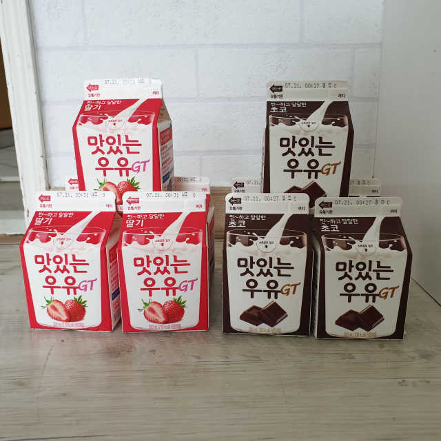 맛있는 우유 GT 2종 초코/딸기 총 10ea 리뷰 사진
