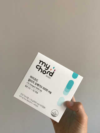 JW중외제약 마이코드 알티지 오메가3 1000 mg — 5점을 준 리뷰어가 2020년 9월 올린 사용 사진