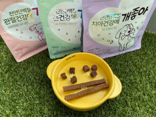 My Pet Care 천연단백질 치아건강에 개좋아 — 5점을 준 리뷰어가 2020년 11월 올린 사용 사진