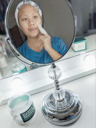 뷰트리 BEAUTREE PLA 버블 각질 제거 클렌징 패드 — 4점을 준 리뷰어가 2020년 8월 올린 사용 사진