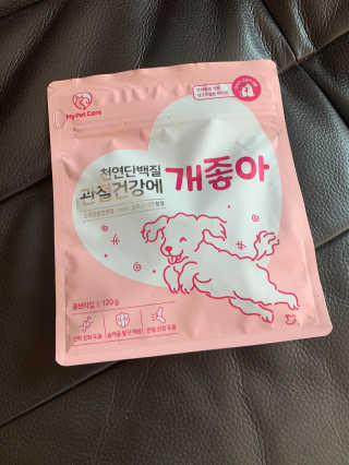 My Pet Care 천연단백질 관절건강에 개좋아 — 4점을 준 리뷰어가 2020년 12월 올린 사용 사진