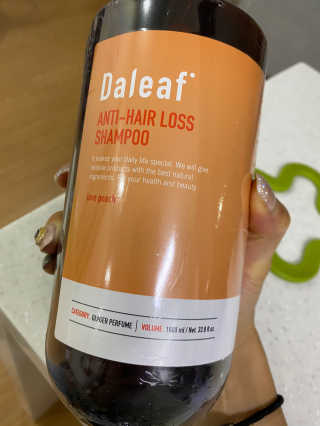 달리프 진저 베러 퍼퓸 탈모 완화 샴푸 1000ml 향 3종 — 리뷰어가 2020년 5월 올린 사용 사진
