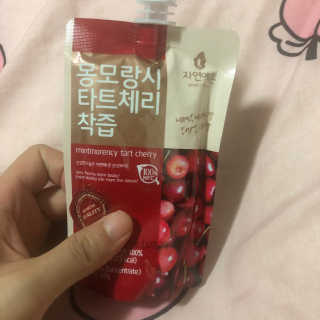 자연에온 몽모랑시 타트체리 착즙 100mL 10개입 2BOX — 5점을 준 리뷰어가 2020년 10월 올린 사용 사진