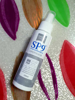 SP9 스프레이형 프리미엄 살균소독제 500ml+100ml — 5점을 준 리뷰어가 2020년 11월 올린 사용 사진