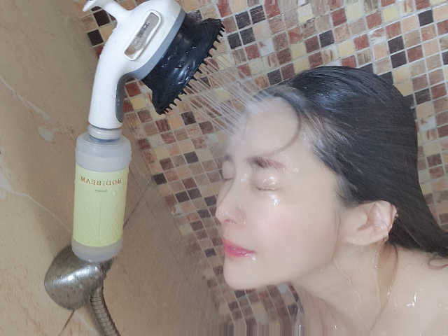 바디빔 비타민 샤워필터 리뷰 사진