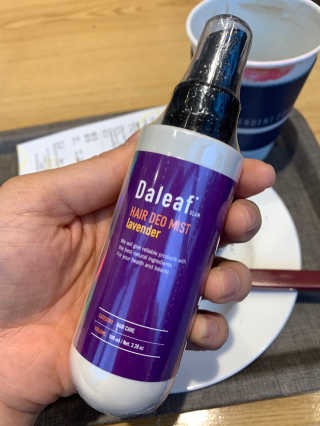 달리프 글램 헤어 데오미스트 100ml 라벤더 or 플라워 — 3.5점을 준 리뷰어가 2020년 5월 올린 사용 사진