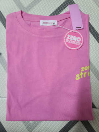 제로스트릿 ZERO STREET - BACK DONUT T-SHIRT 7 COLOR — 5점을 준 리뷰어가 2020년 7월 올린 사용 사진