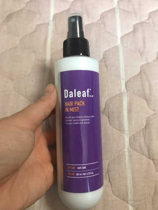 달리프 글램 헤어팩 인미스트 200ml — 5점을 준 리뷰어가 2020년 5월 올린 사용 사진