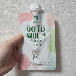 [꾸콤] 참참 OOTD쉐이크 담백한 일주일세트 50g x 5 — 5점을 준 리뷰어가 2020년 11월 올린 사용 사진