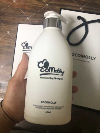예민한 피부를 위한 코코몰리 All in one 자연유래 샴푸 — 5점을 준 리뷰어가 2020년 7월 올린 사용 사진