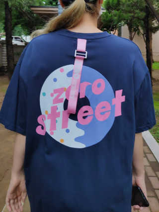 제로스트릿 ZERO STREET - BACK DONUT T-SHIRT 7 COLOR — 4점을 준 리뷰어가 2020년 7월 올린 사용 사진