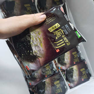 광천우리맛김 한봉지 2~3인분, 맛있는 우리재래식탁김26매20봉 — 5점을 준 리뷰어가 2020년 5월 올린 사용 사진