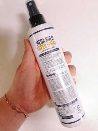 다슈코리아 다슈 포 맨 프리미엄 메가 홀드 슈퍼 스프레이 250ml — 4점을 준 리뷰어가 2020년 6월 올린 사용 사진