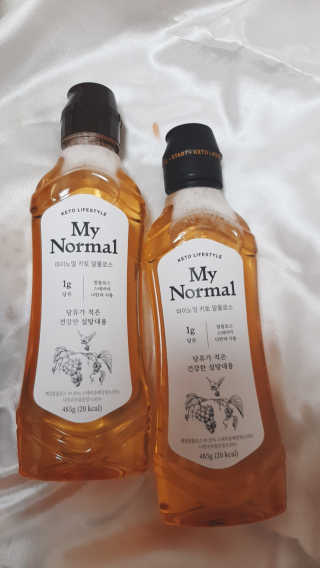 마이노멀 키토 알룰로스 2개 — 5점을 준 리뷰어가 2020년 8월 올린 사용 사진