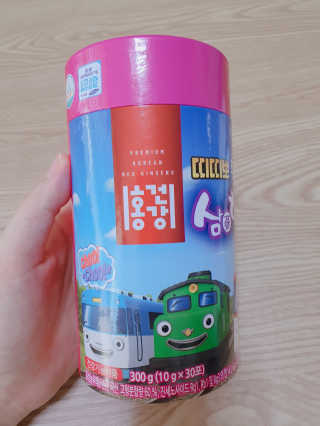 홍건강 띠띠뽀 튼튼키즈 삼형제 1~3단계 10g x 30포 — 5점을 준 리뷰어가 2020년 5월 올린 사용 사진