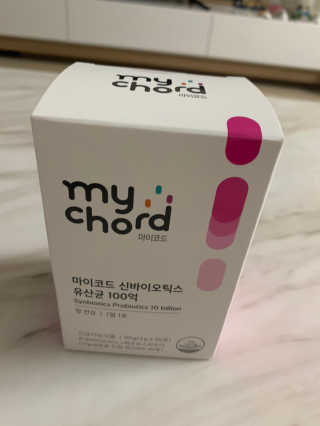 JW중외제약 마이코드 신바이오틱스 유산균 100억 — 5점을 준 리뷰어가 2020년 7월 올린 사용 사진