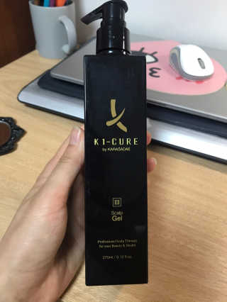[두피헤어 트리트먼트] 케이원큐어 스켈프 젤 270ml — 5점을 준 리뷰어가 2020년 9월 올린 사용 사진