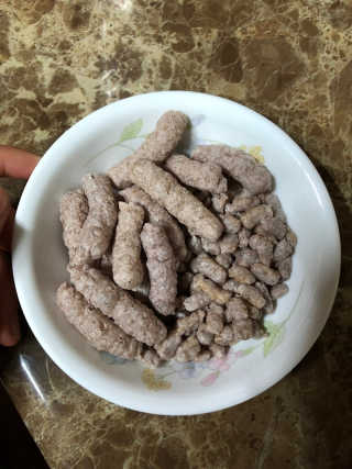 산들녘 둥근마 현미 찹쌀 과자와 둥근마 현미 찹쌀 10초 죽 — 5점을 준 리뷰어가 2020년 7월 올린 사용 사진