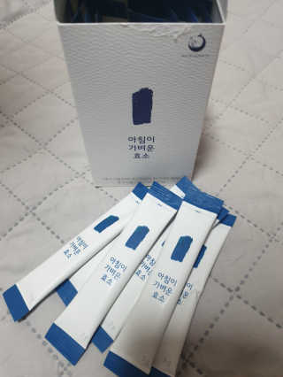 뉴트리셔니스타 아침이 가벼운 효소 — 5점을 준 리뷰어가 2020년 5월 올린 사용 사진