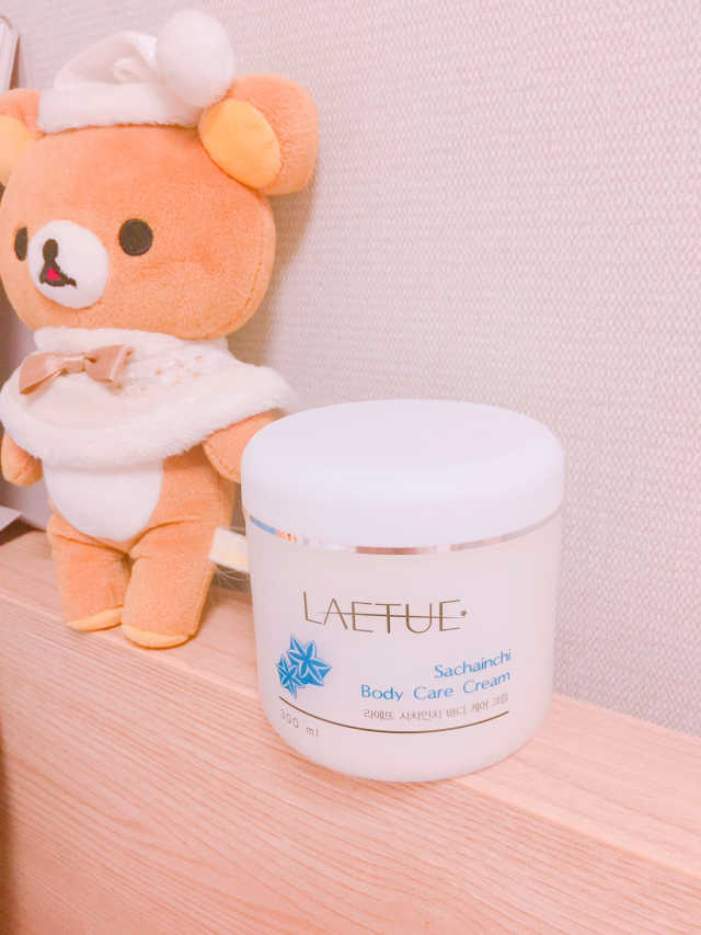 라에뜨 사차인치 바디케어크림 300ml 리뷰 사진