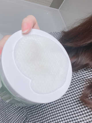 [후르디아] 약산성  모공 필링 패드(70매) — 4.5점을 준 리뷰어가 2020년 8월 올린 사용 사진