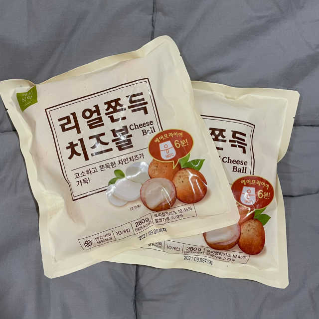 리얼쫀득치즈볼 리뷰 사진