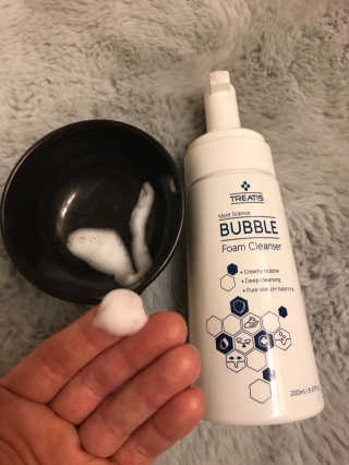 트리티스 [TREATIS] Bubble Foam Cleanser 200ml — 4.5점을 준 리뷰어가 2020년 12월 올린 사용 사진