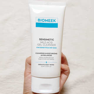 바이오믹 BIOMEEK SENSIMETIC MILD ACID CLEANSER — 5점을 준 리뷰어가 2020년 8월 올린 사용 사진