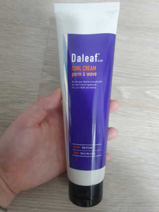 달리프 글램 컬크림 펌앤웨이브 150ml — 4점을 준 리뷰어가 2020년 9월 올린 사용 사진