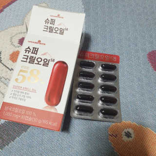 메이준뉴트리 슈퍼 크릴 오일58 1000mg x 30캡슐 — 5점을 준 리뷰어가 2020년 5월 올린 사용 사진