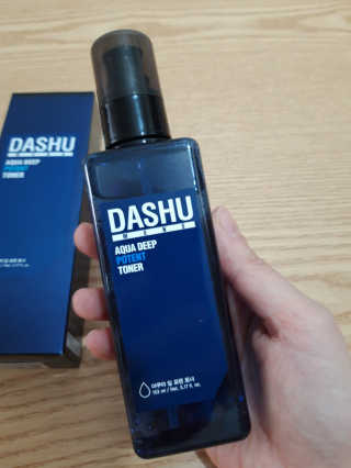 다슈코리아 다슈 맨즈 아쿠아 딥 포텐 토너 153ml — 5점을 준 리뷰어가 2020년 9월 올린 사용 사진