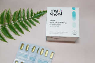 JW중외제약 마이코드 알티지 오메가3 1000 mg — 5점을 준 리뷰어가 2020년 8월 올린 사용 사진
