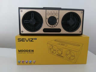 SEVIZ RETRO20W 레트로 블루투스 스피커 — 5점을 준 리뷰어가 2020년 8월 올린 사용 사진