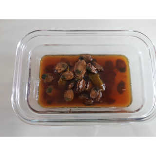 바다는다웰빙이다 완도사랑 전복죽 250g - 2팩 + 전복장조림 2팩 — 4점을 준 리뷰어가 2020년 8월 올린 사용 사진