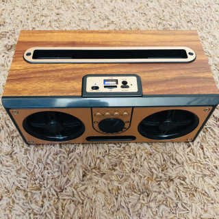 SEVIZ RETRO20W 레트로 블루투스 스피커 — 3점을 준 리뷰어가 2020년 6월 올린 사용 사진