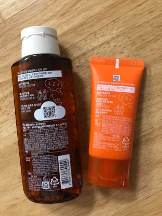 려 아로마 늦잠 꿀잠 샴푸 키트 — 3.5점을 준 리뷰어가 2020년 9월 올린 사용 사진