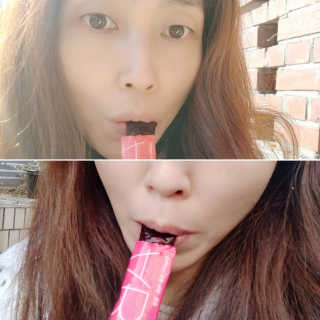 이너뷰티템, 니몸내몸 ABC 콜라겐 젤리스틱 14포 — 4점을 준 리뷰어가 2020년 11월 올린 사용 사진