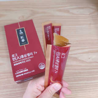 로그네이처 로그 인 홍삼젤리 7+ — 5점을 준 리뷰어가 2020년 7월 올린 사용 사진