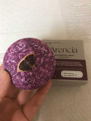 Arencia 아렌시아 와일드피그 샴푸바 — 2.5점을 준 리뷰어가 2020년 12월 올린 사용 사진