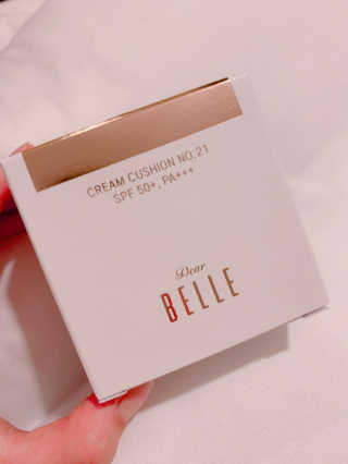 디어벨르 크림쿠션 DEAR BELLE CREAM COUSION — 5점을 준 리뷰어가 2020년 8월 올린 사용 사진