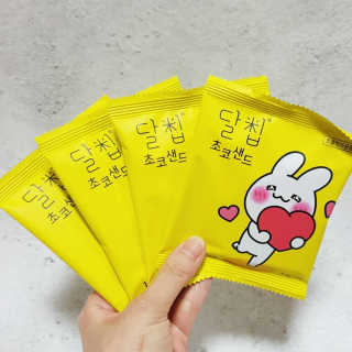 네이처오다 달칩 초코샌드 — 5점을 준 리뷰어가 2020년 6월 올린 사용 사진